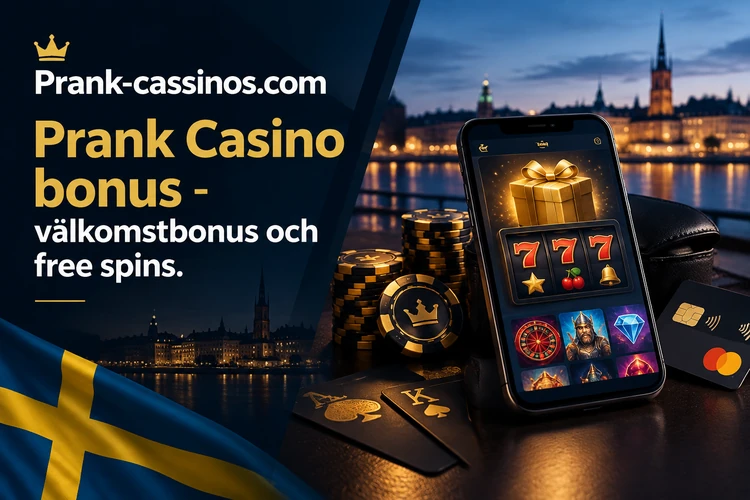 Prank Casino bonus - välkomstbonus och free spins