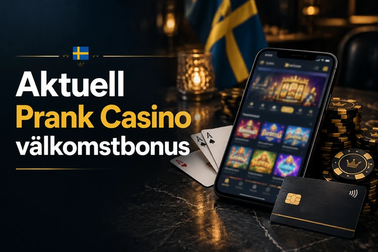 Aktuell Prank Casino välkomstbonus