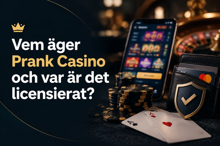 Vem äger Prank Casino och var är det licensierat?