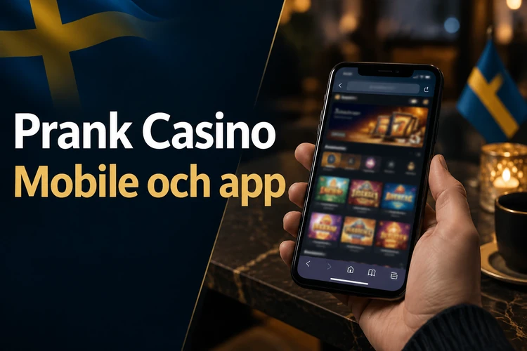 Prank Casino Mobile och app