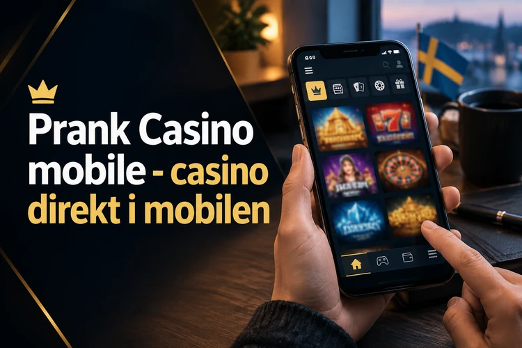 Prank Casino mobile - casino direkt i mobilen