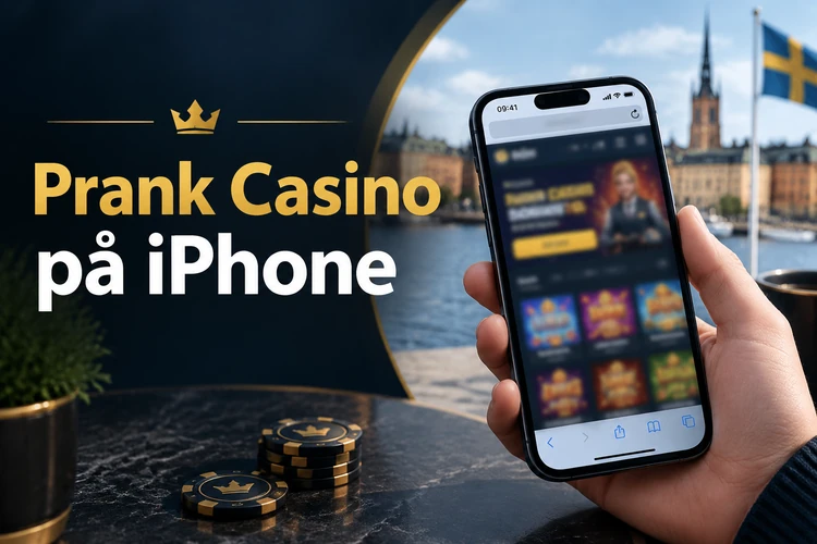Prank Casino app - finns det en app?