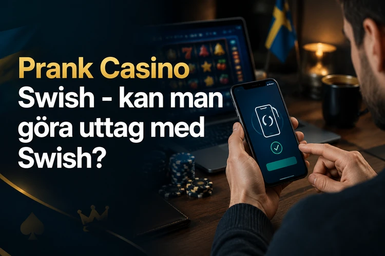 Prank Casino Swish - kan man göra uttag med Swish?